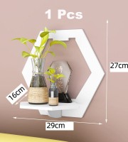 1pcs Wall Decor Shelf Squre
