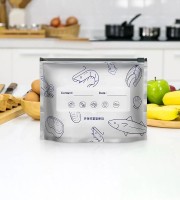 Aluminum Foil Fresh Keeping Sealed Bag(10 psc)